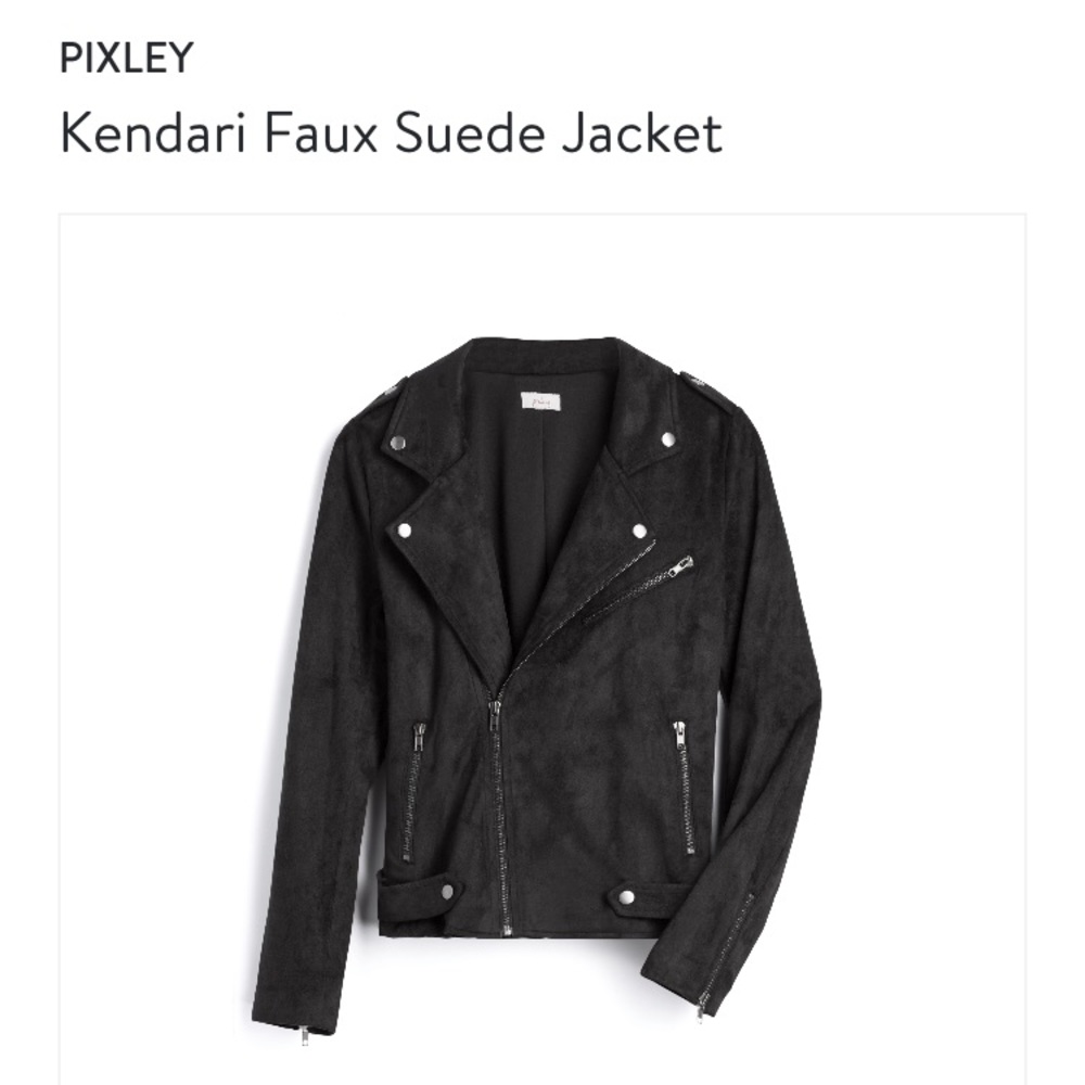 Stitch Fix Pixley kendari faux suede jacket